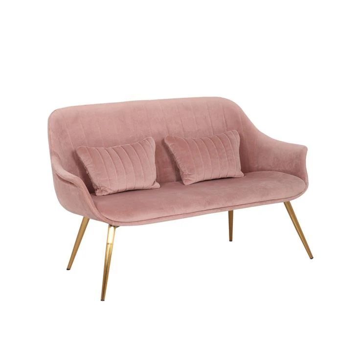 Velvet Lounge Sofa Stoel